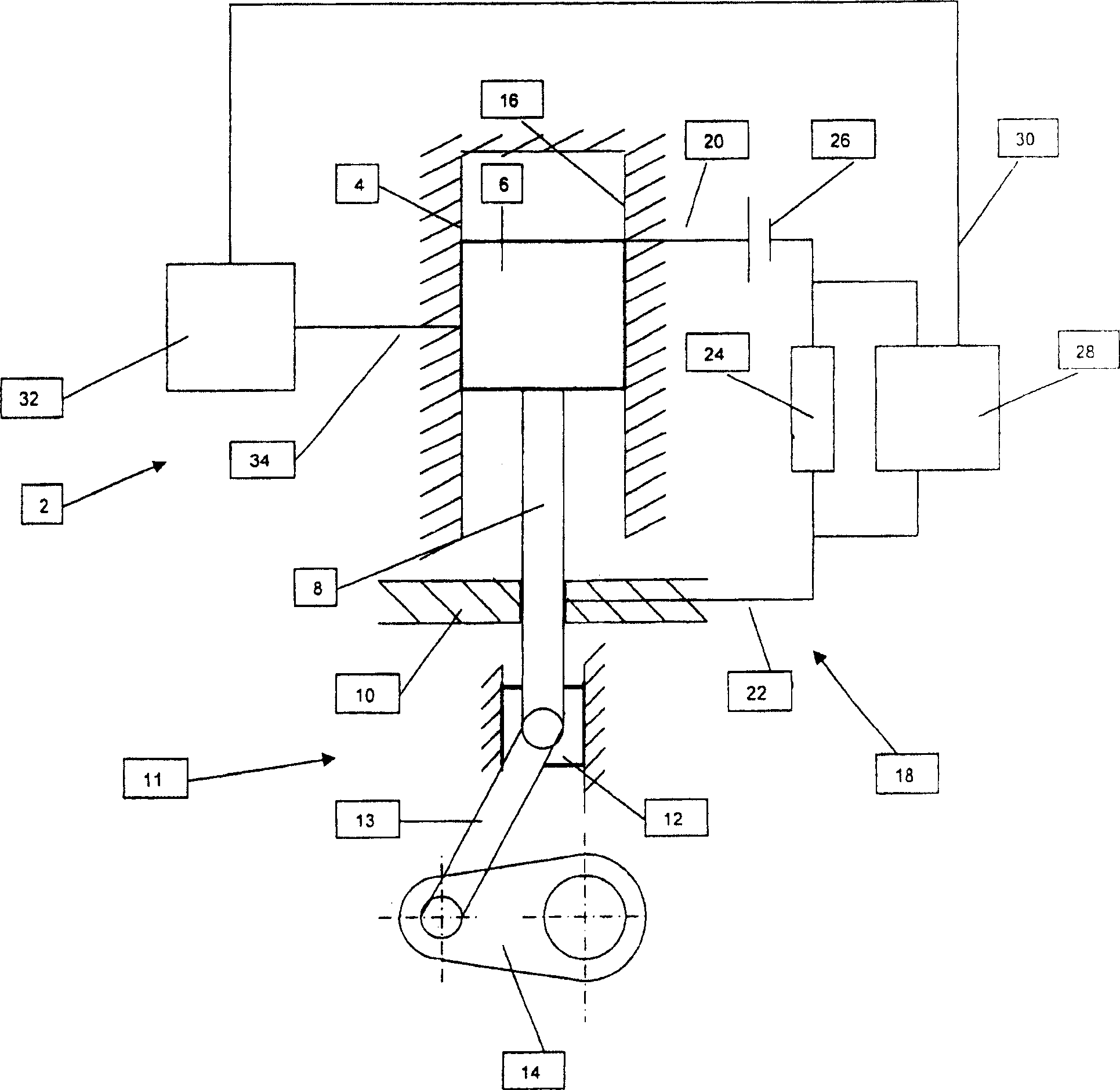 Method and device for controlling the supply of lubricant to the cylinder bearing face of a piston of a reciprocating engine