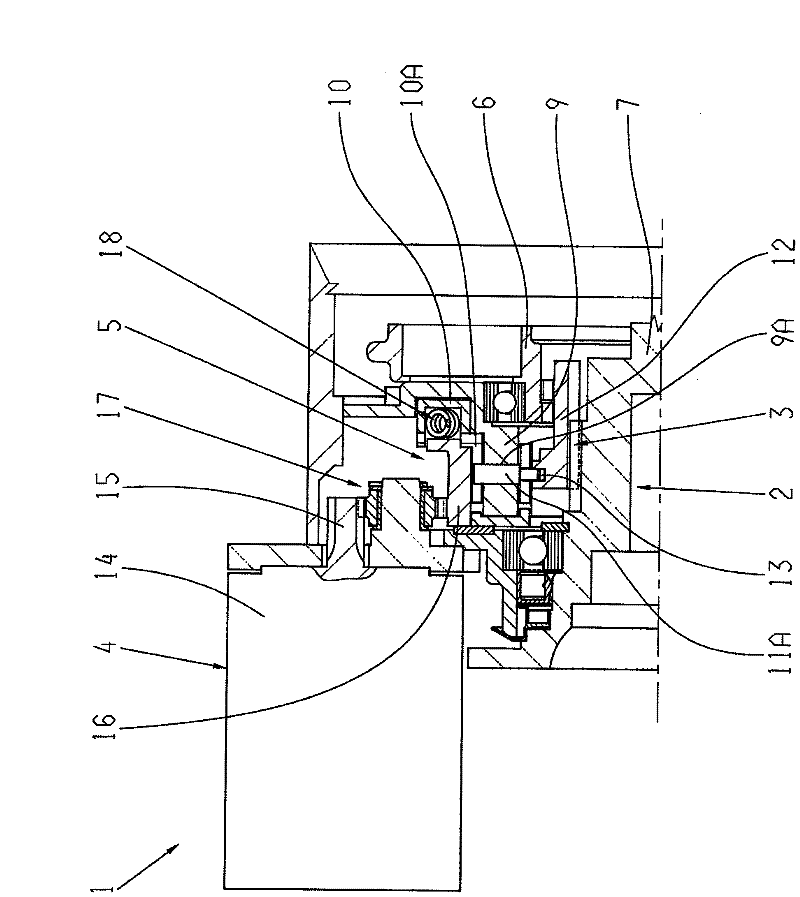 Apparatus for actuating a positive shifting element shiftable at least between two shifting positions