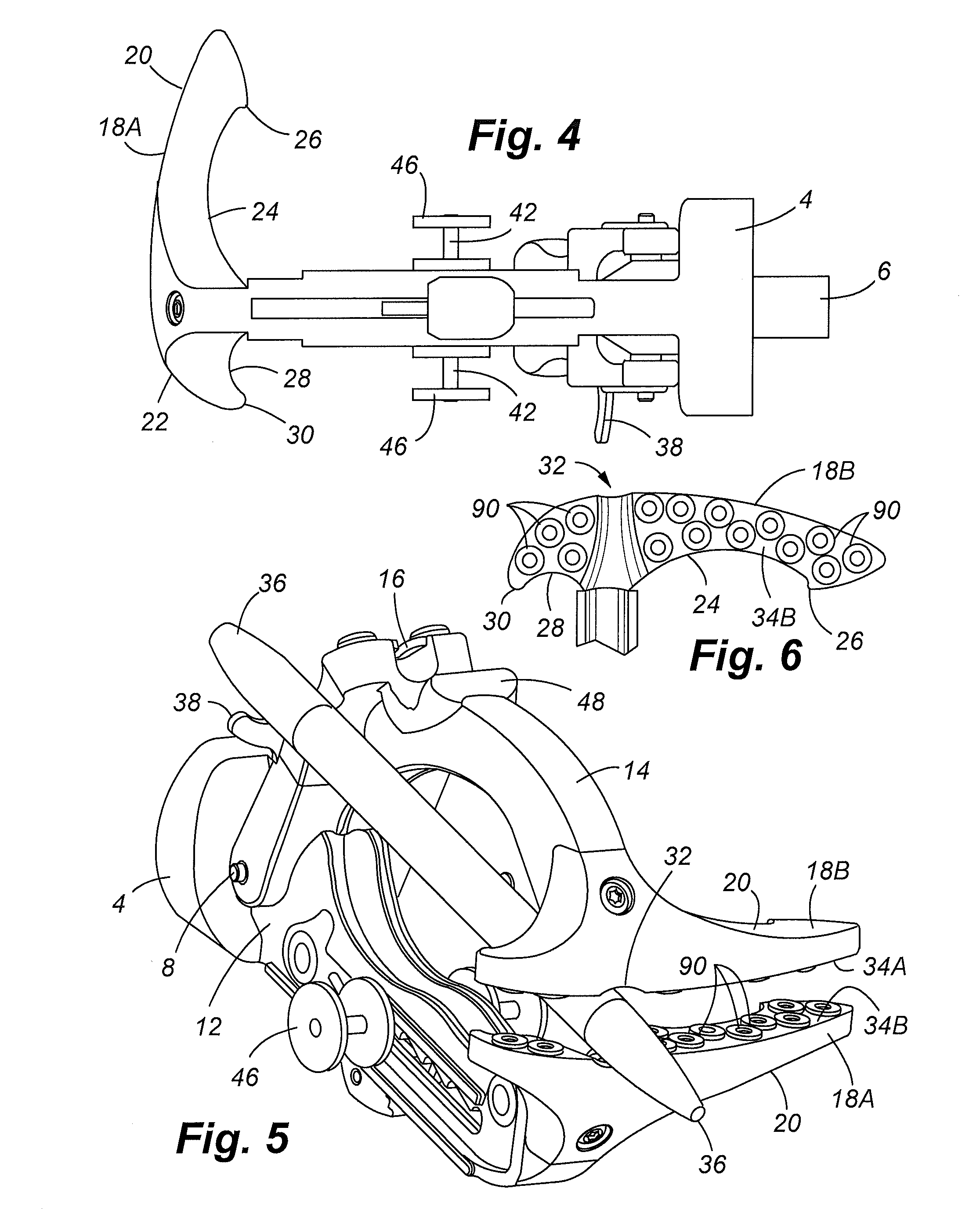 Prosthetic split hook terminal device with adjustable pinch force, functional grasping contours and illumination