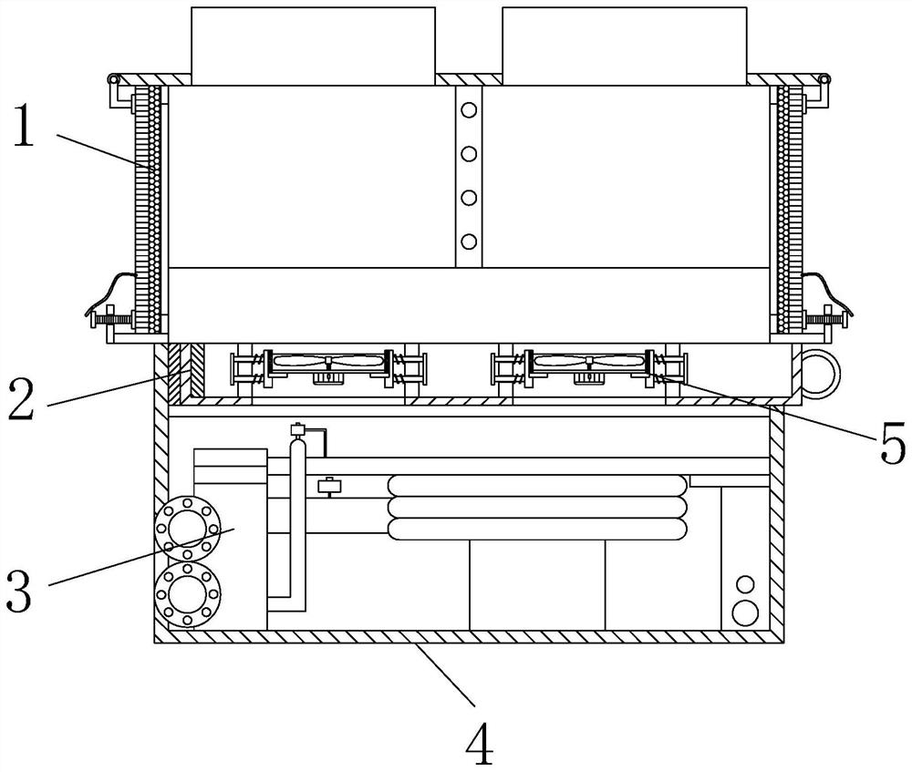 Energy-saving device for central air conditioner and energy-saving method thereof