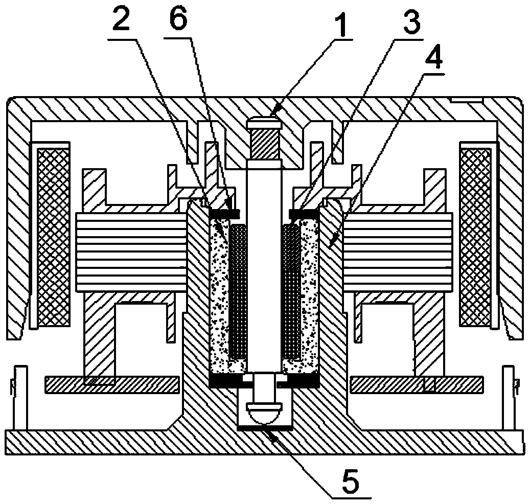 Double self-lubricating bearing motor