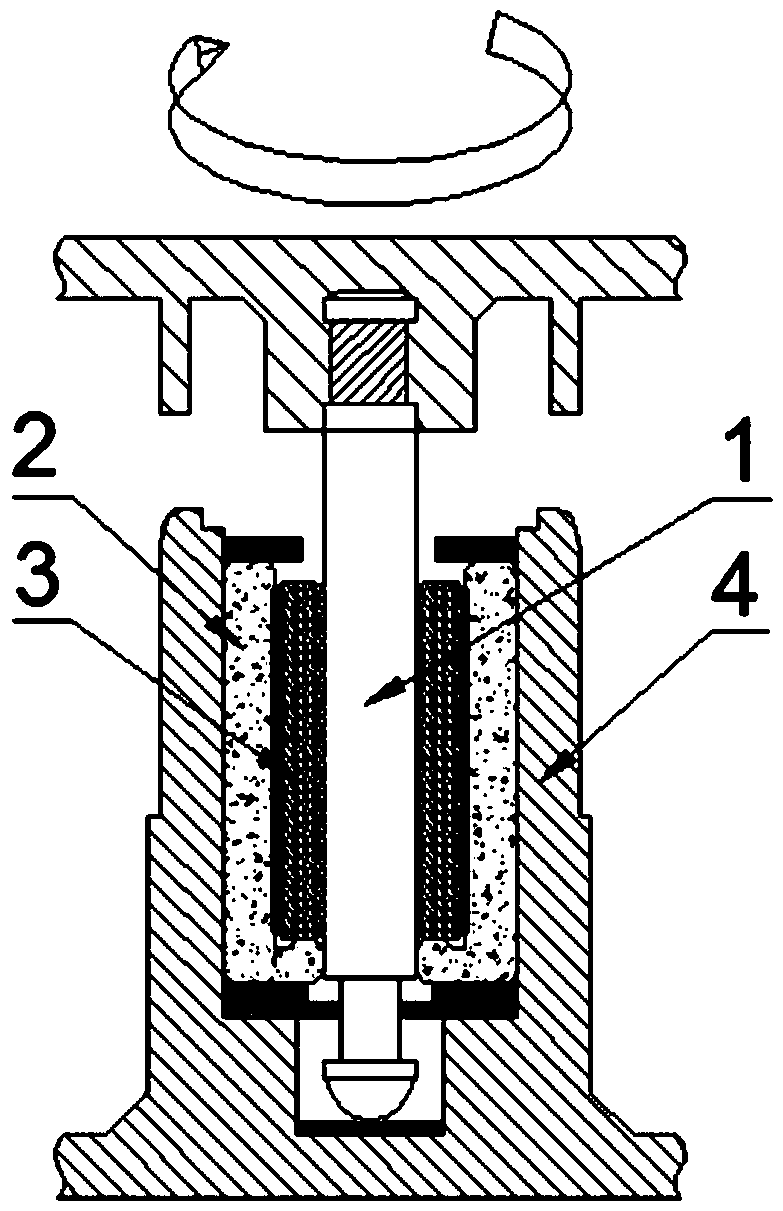 Double self-lubricating bearing motor