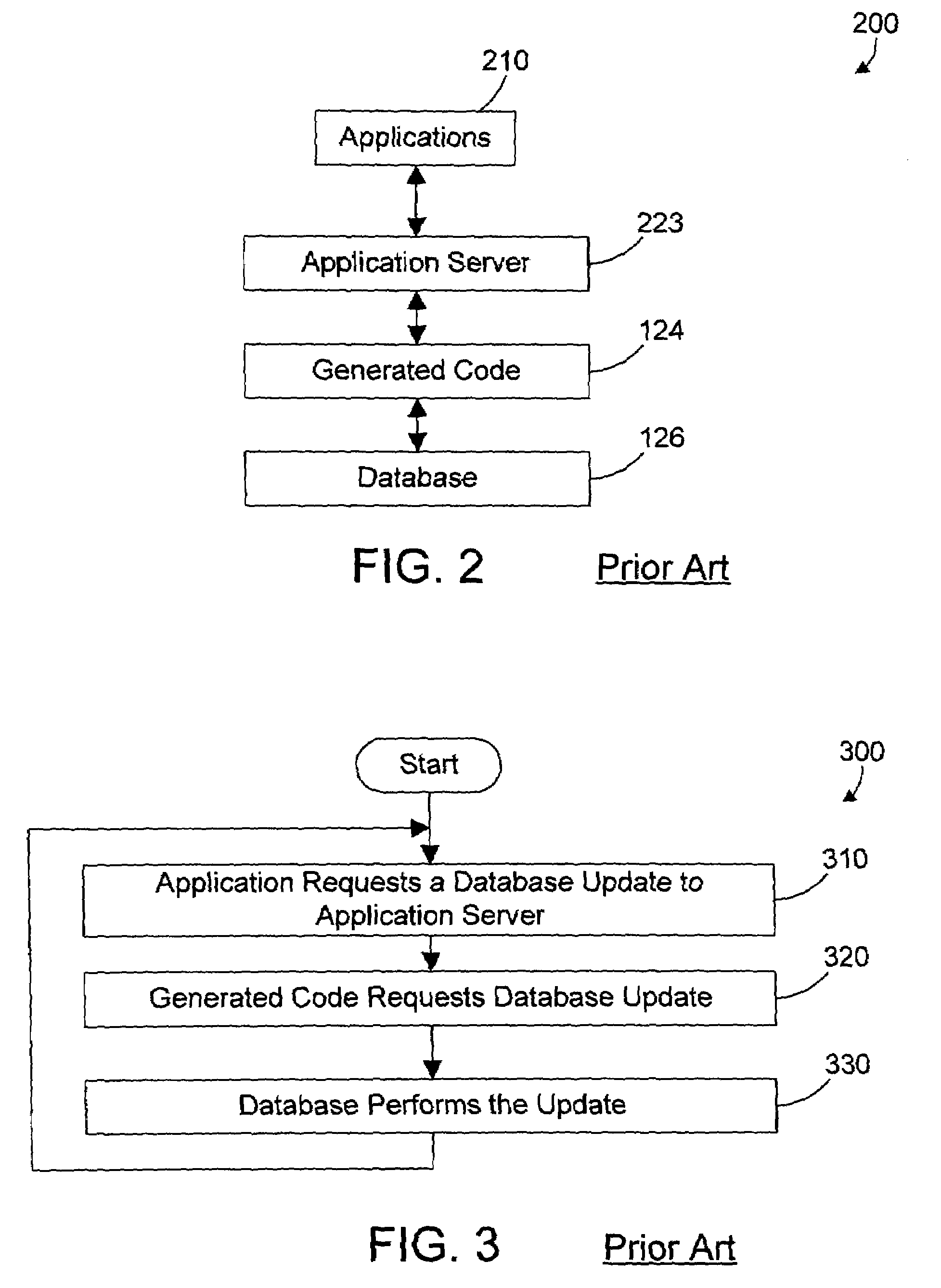 Apparatus and method for enabling database batch updates without modifying generated code