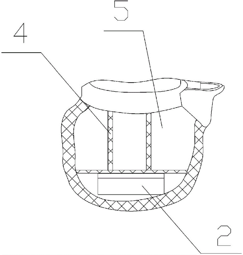 Teapot-shaped health-maintaining quick pot