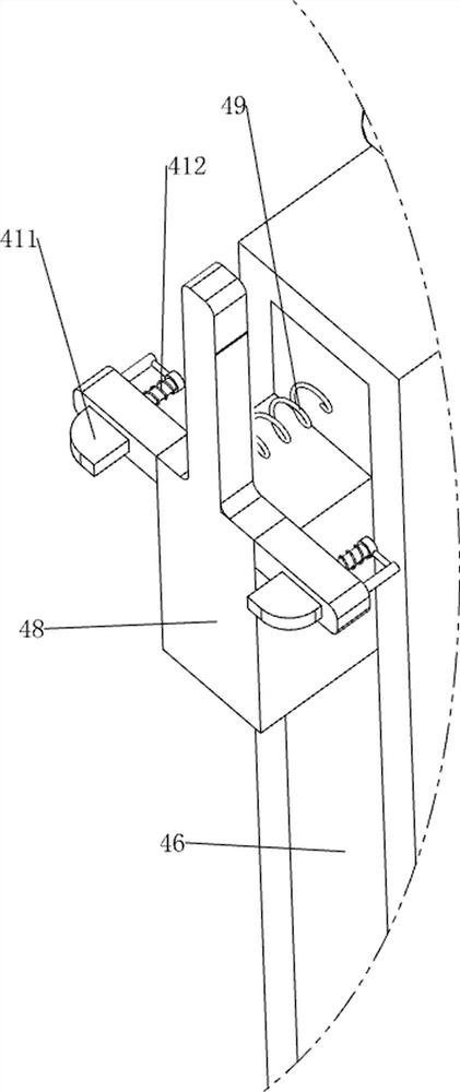 Glass fabric surface layer spraying device