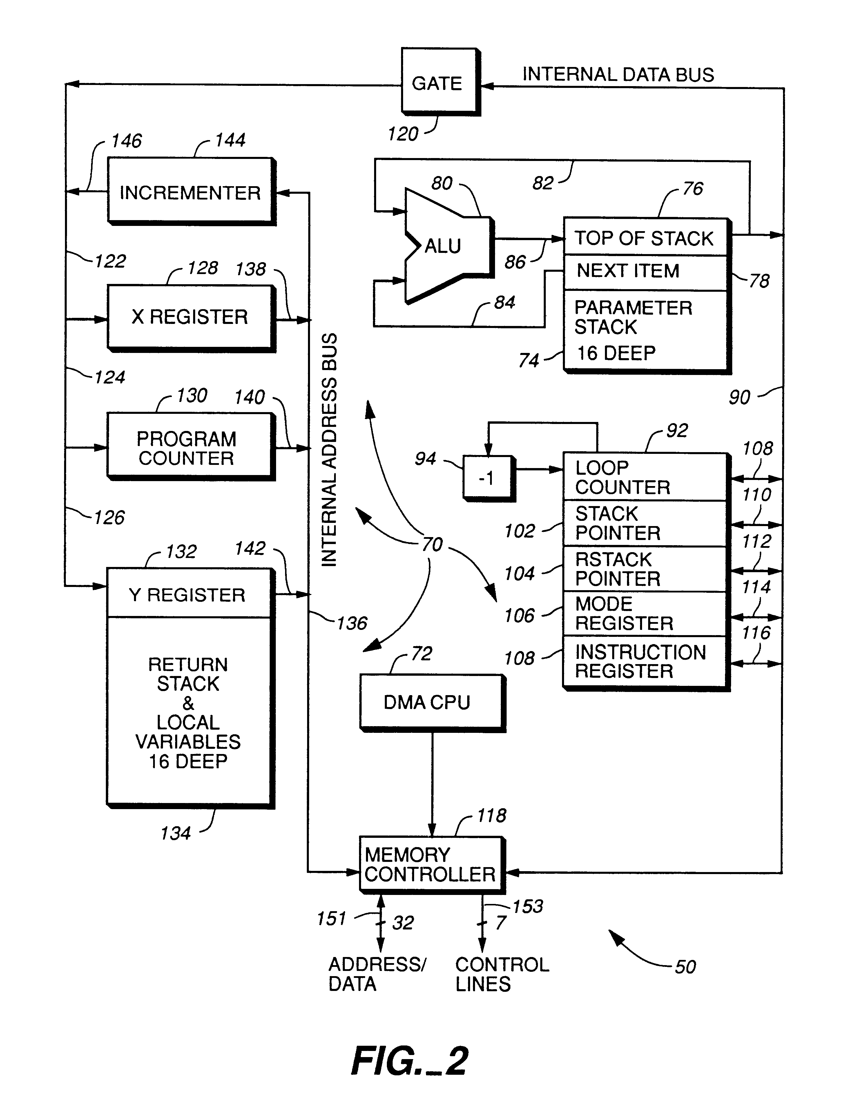 High performance microprocessor having variable speed system clock