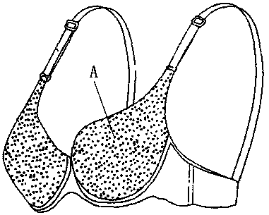 Antibacterial activated-carbon bra and preparation method