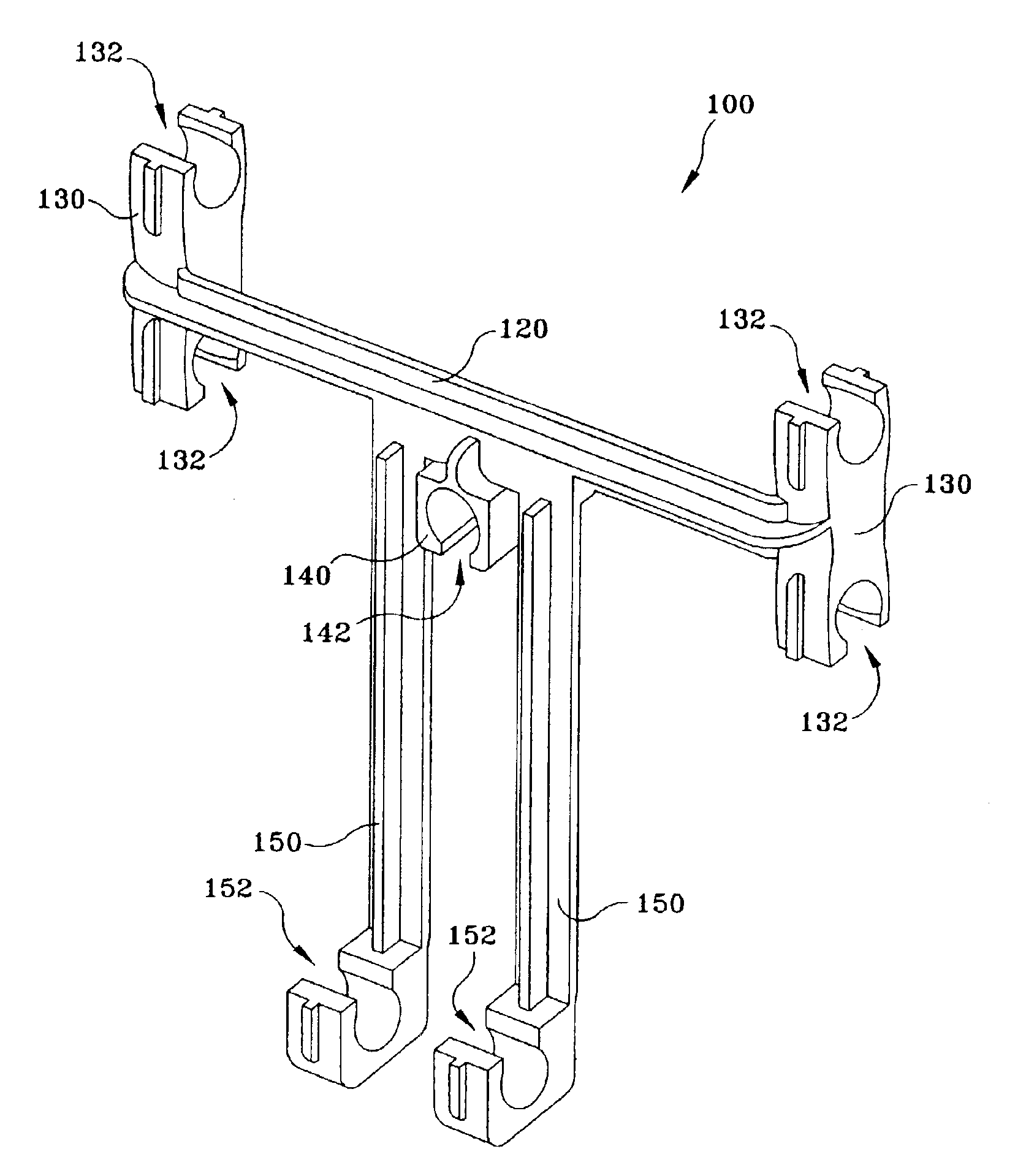 Apparatus and method for reinforcing concrete using rebar supports