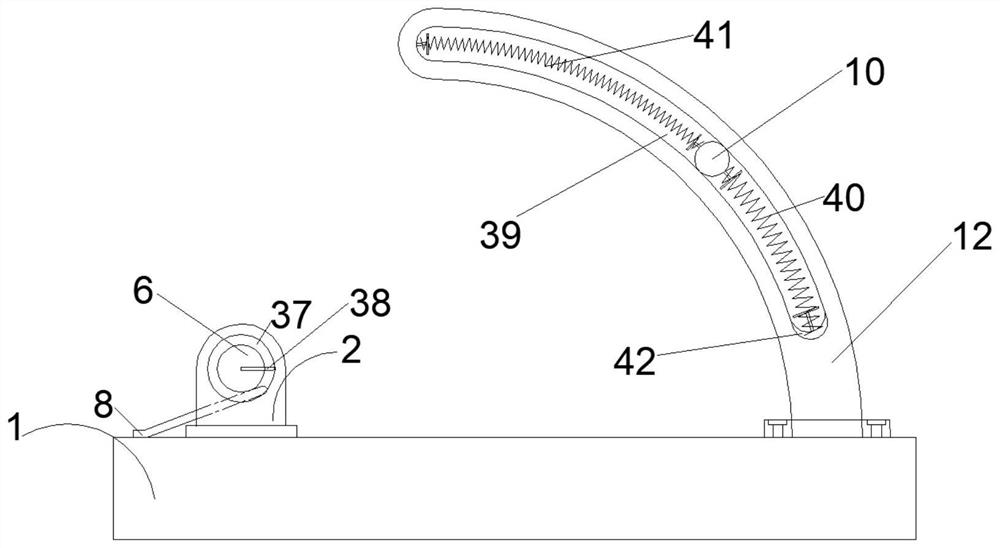 Counting chest expander device for fitness