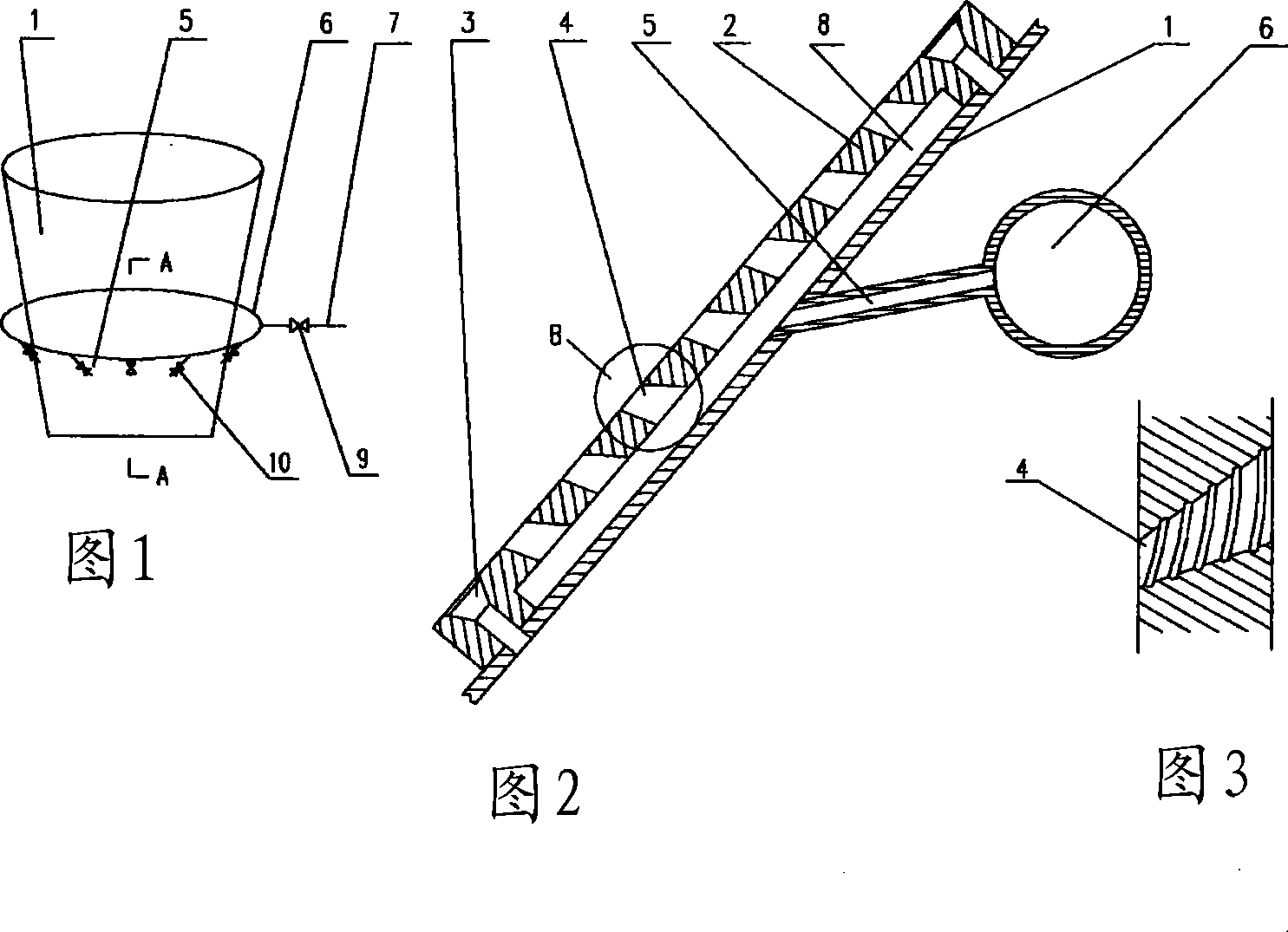 Preheating method and device for sintering mixture