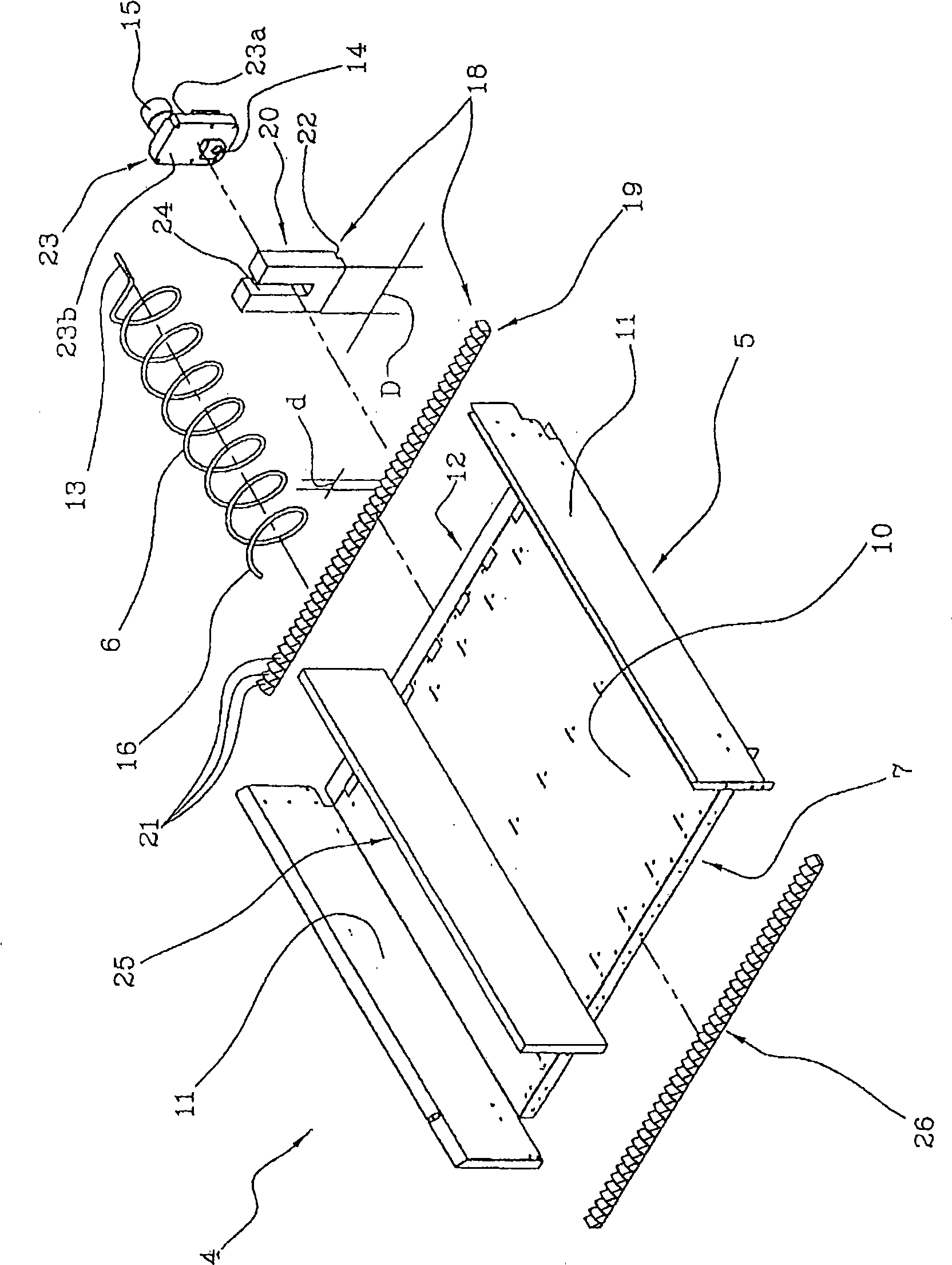 Helical coil dispenser for vending machines and vending machine comprising such dispenser