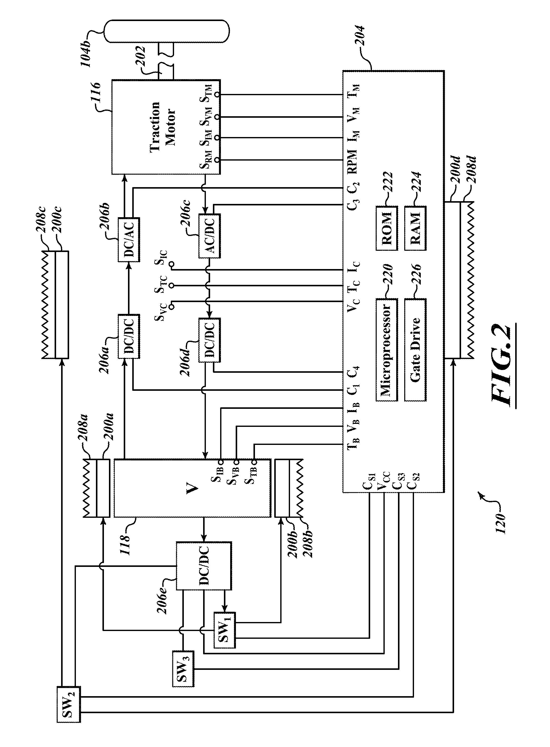 Thermal management of components in electric motor drive vehicles