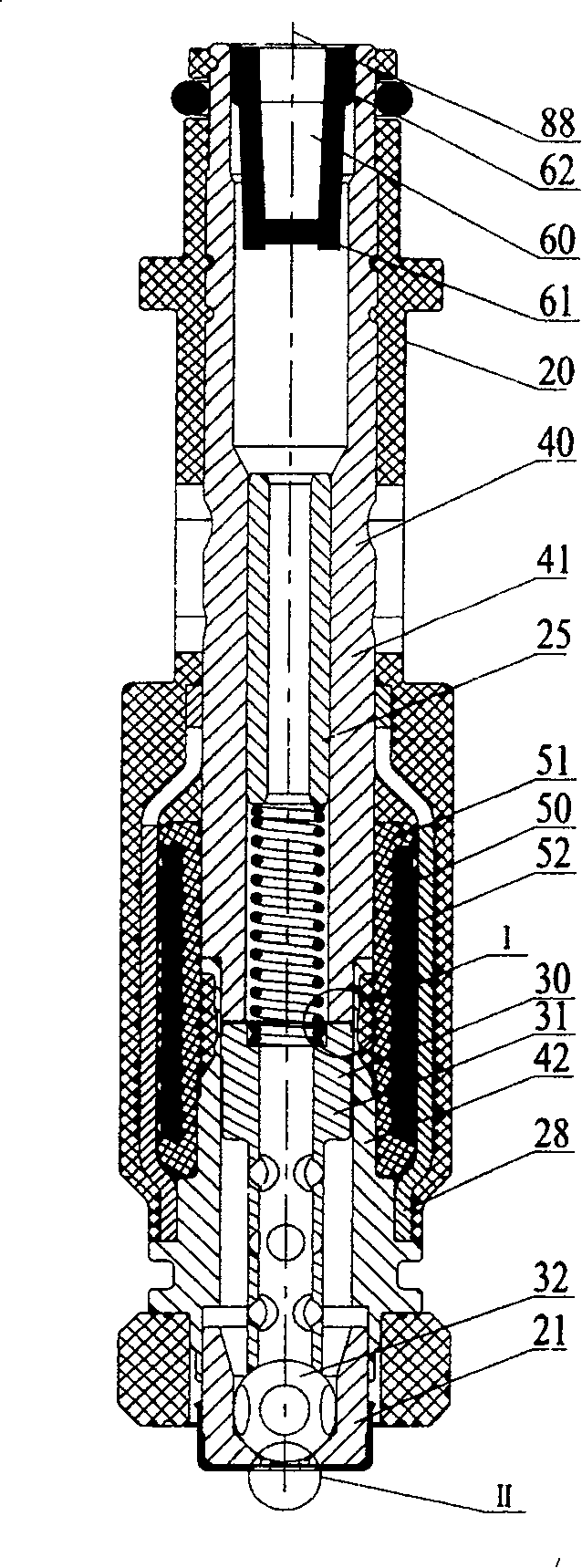 Fuel oil injector