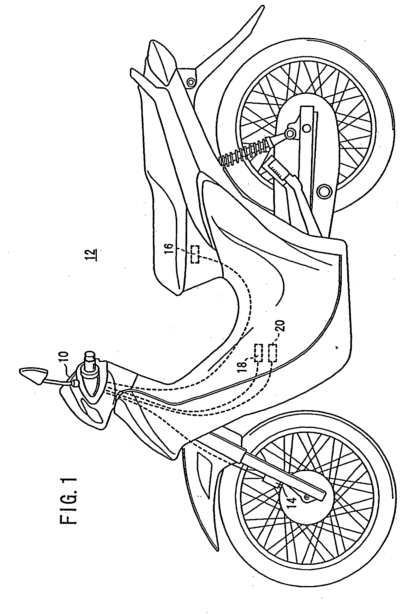 Odometer system and method for a vehicle