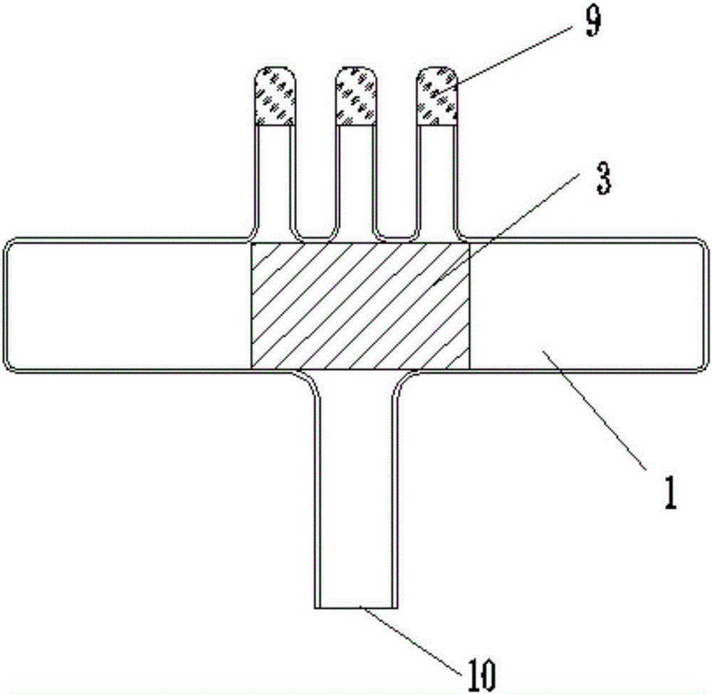 Pumping speed limiting method and device in fabrication of negative electrode of photomultiplier
