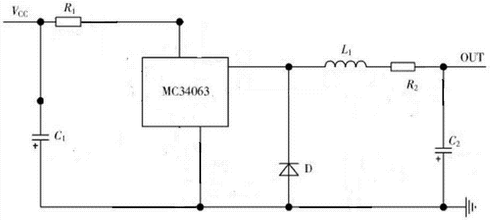 Community environment temperature measurement system based on voltage-stabilizing circuit node power supply