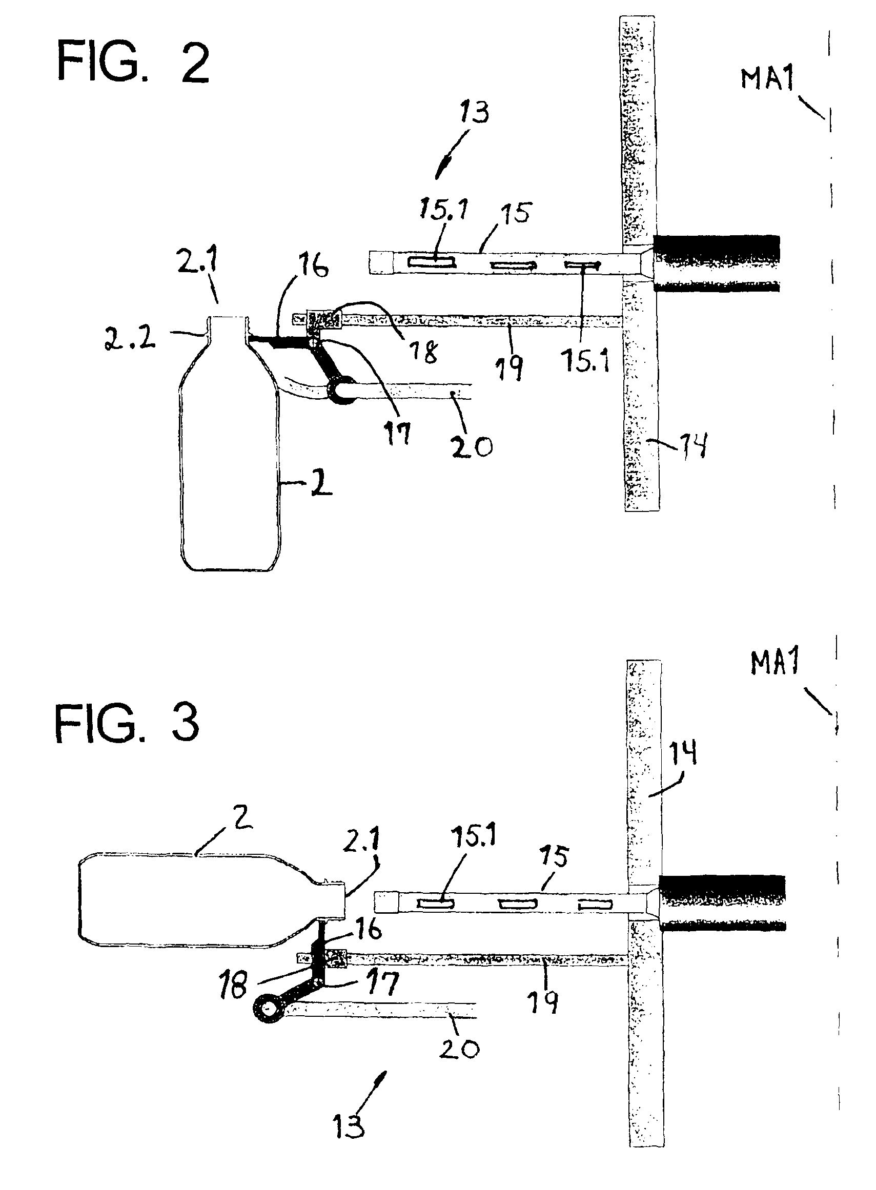 Method of sterilizing bottles with electron radiation and a sterilizing arrangement therefor