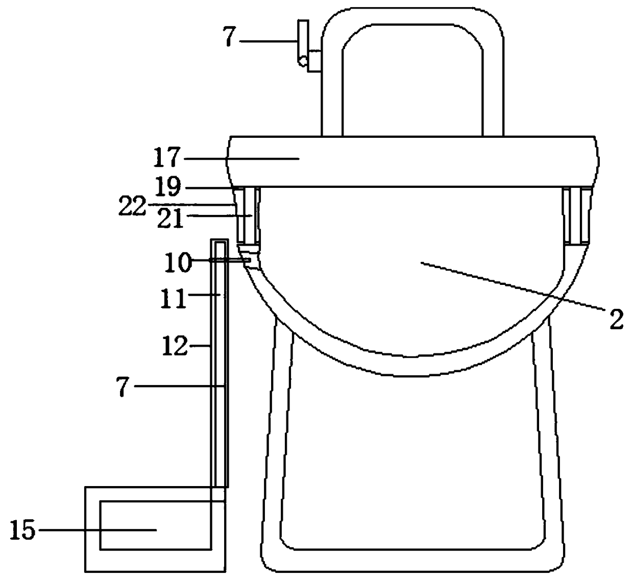 Exhaust bed pan