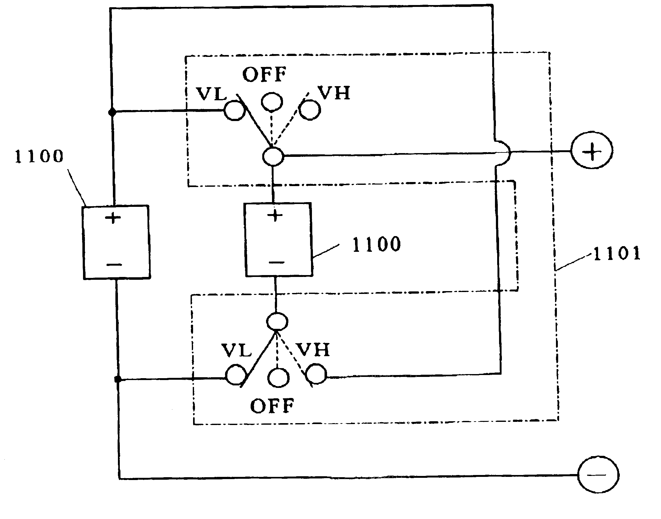 Wireless information device with its transmission power level adjustable