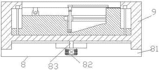 Processing table device for processing workpieces