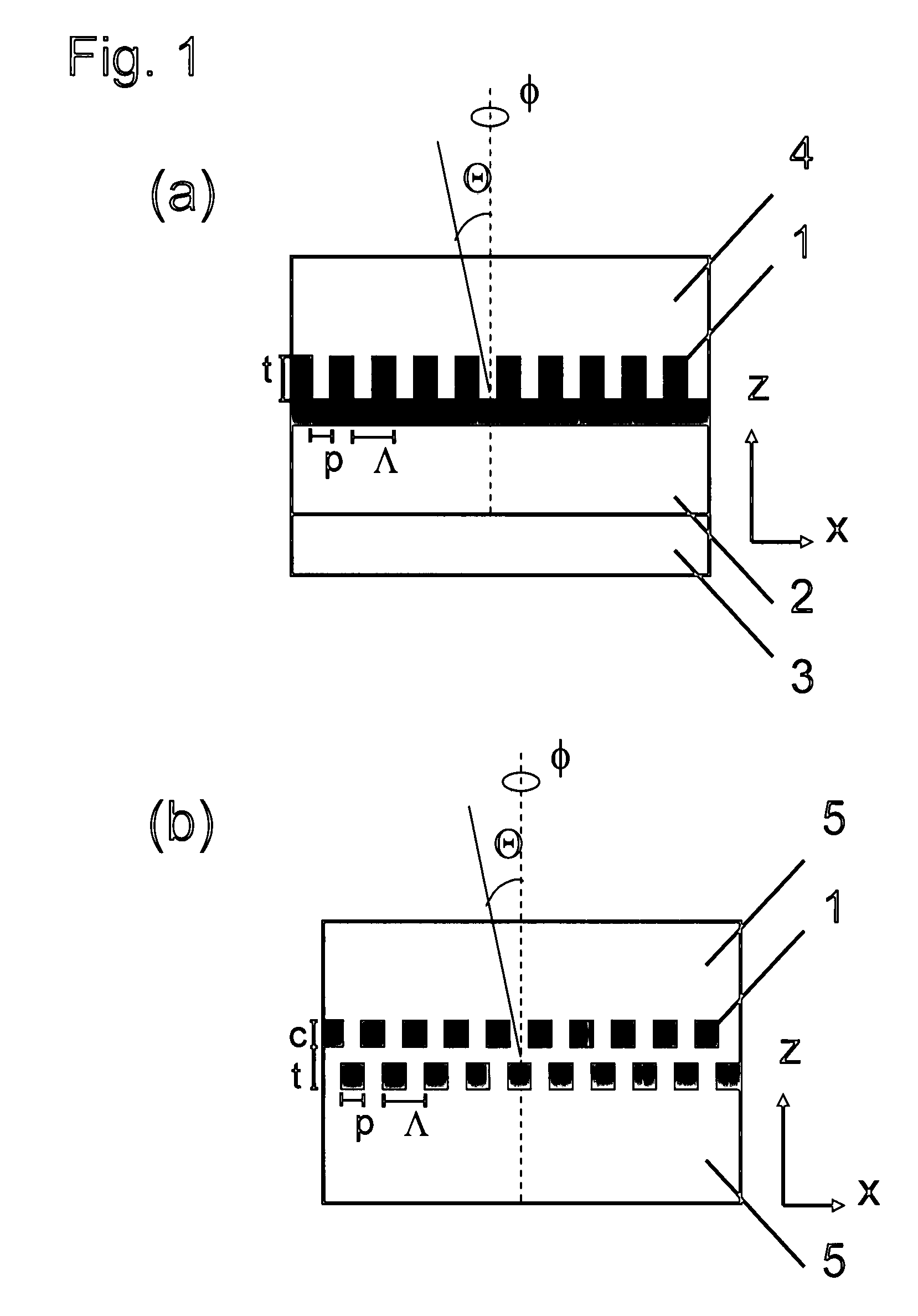 Zero-order diffractive filter