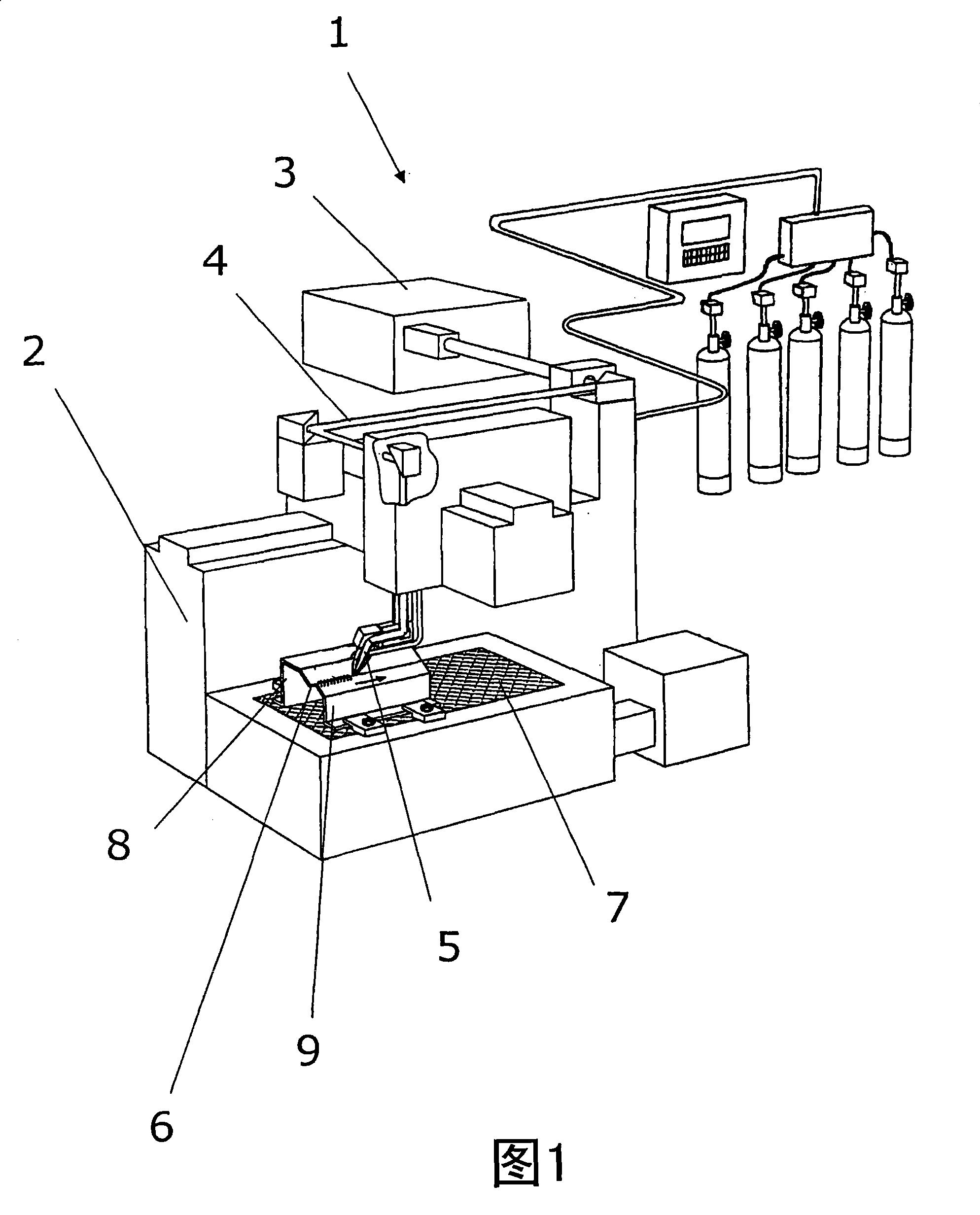 Head of laser processor and method for manufacturing corrosion resistant coating of channel thereof