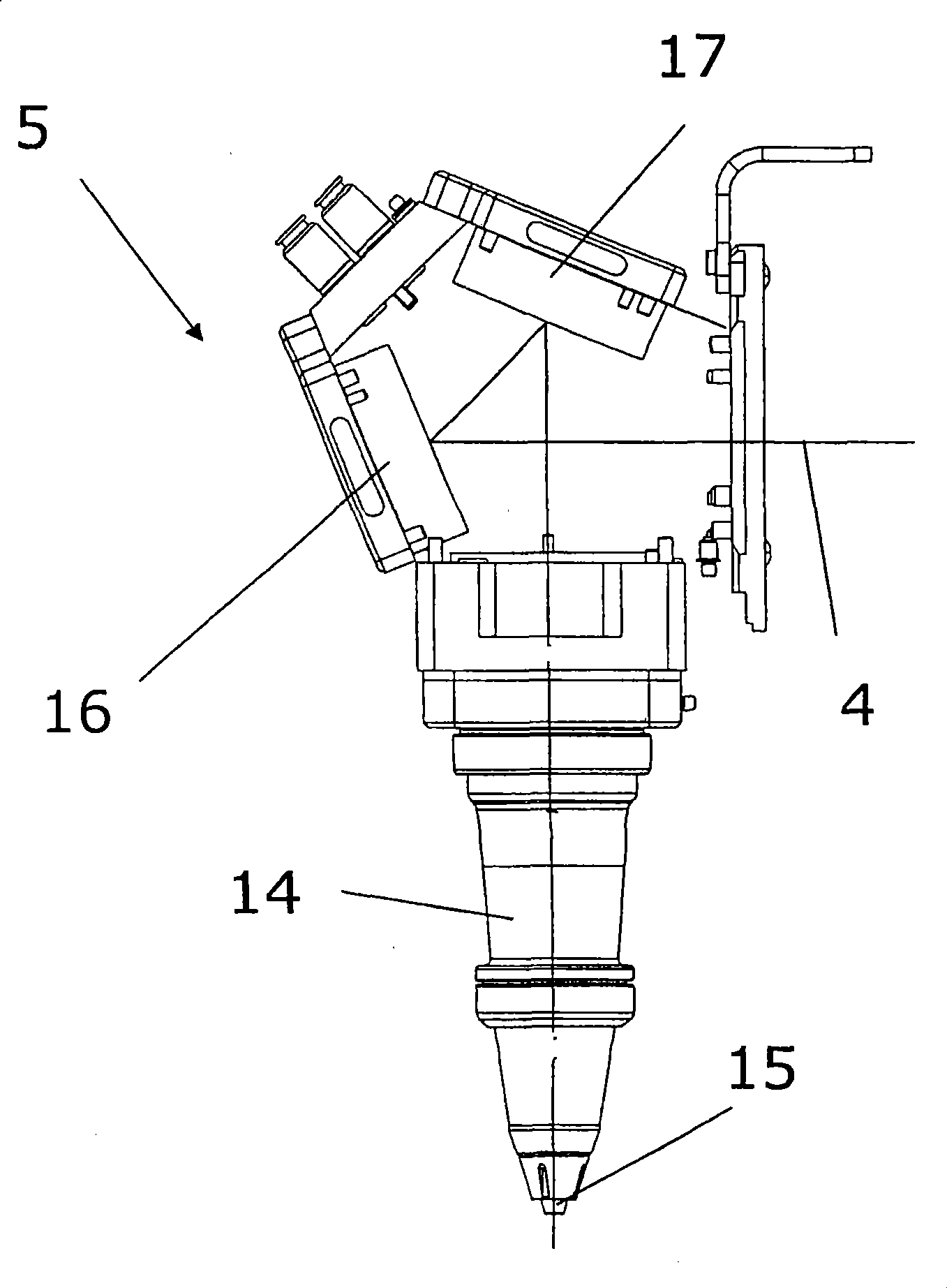 Head of laser processor and method for manufacturing corrosion resistant coating of channel thereof