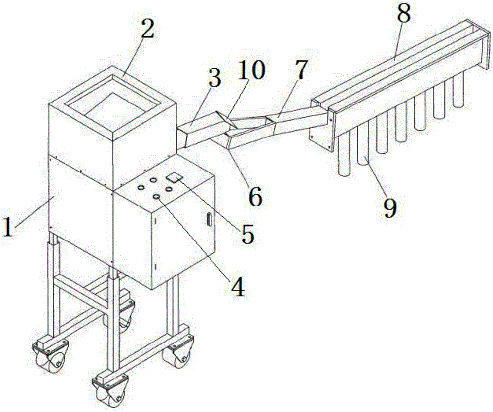 Copper ball adding device for maintaining of plating line