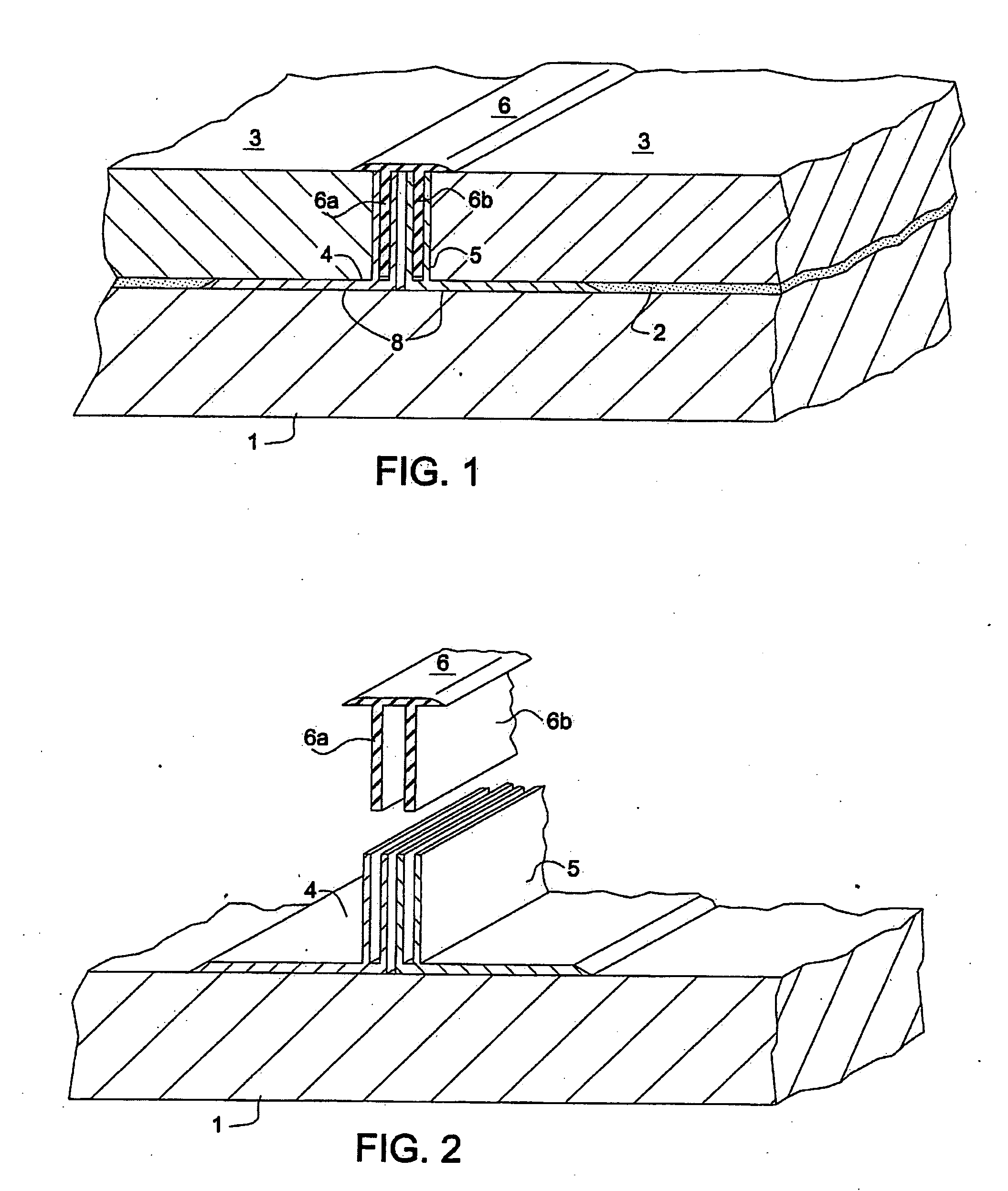 Flush or near-flush flooring transitions