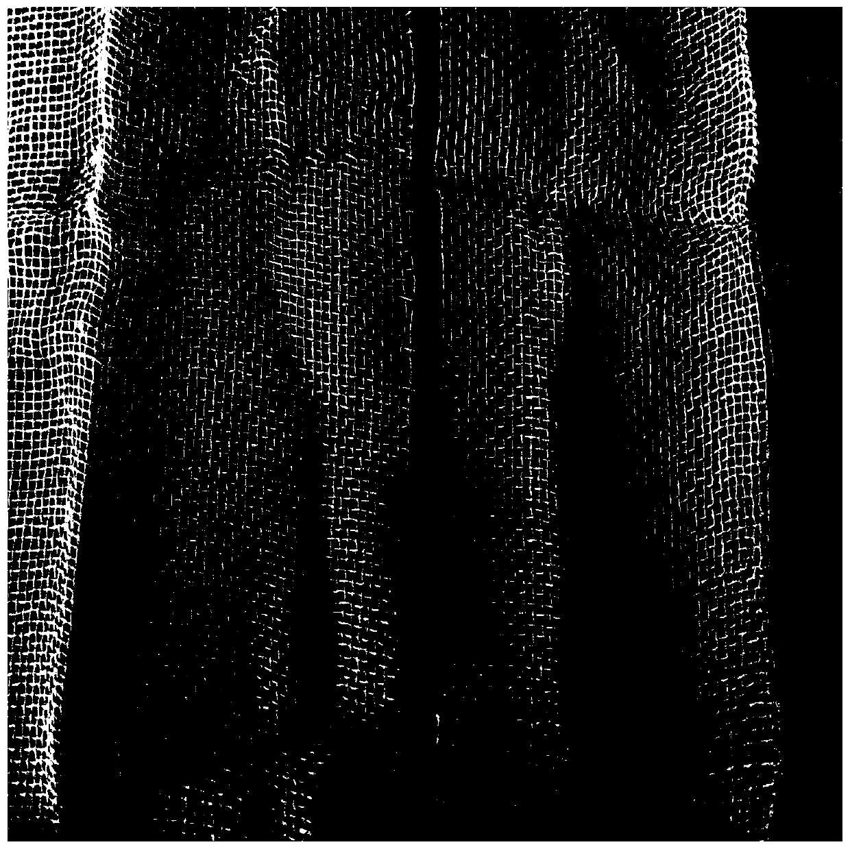 Cutting process of PVA (polyvinyl alcohol) composite