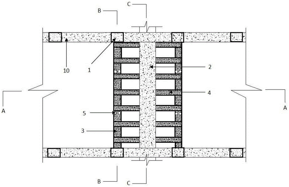 A reinforcement method for the existing municipal utility gallery within the scope of deep foundation pit excavation