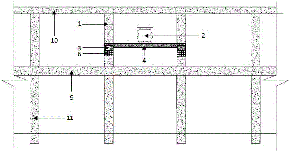 A reinforcement method for the existing municipal utility gallery within the scope of deep foundation pit excavation