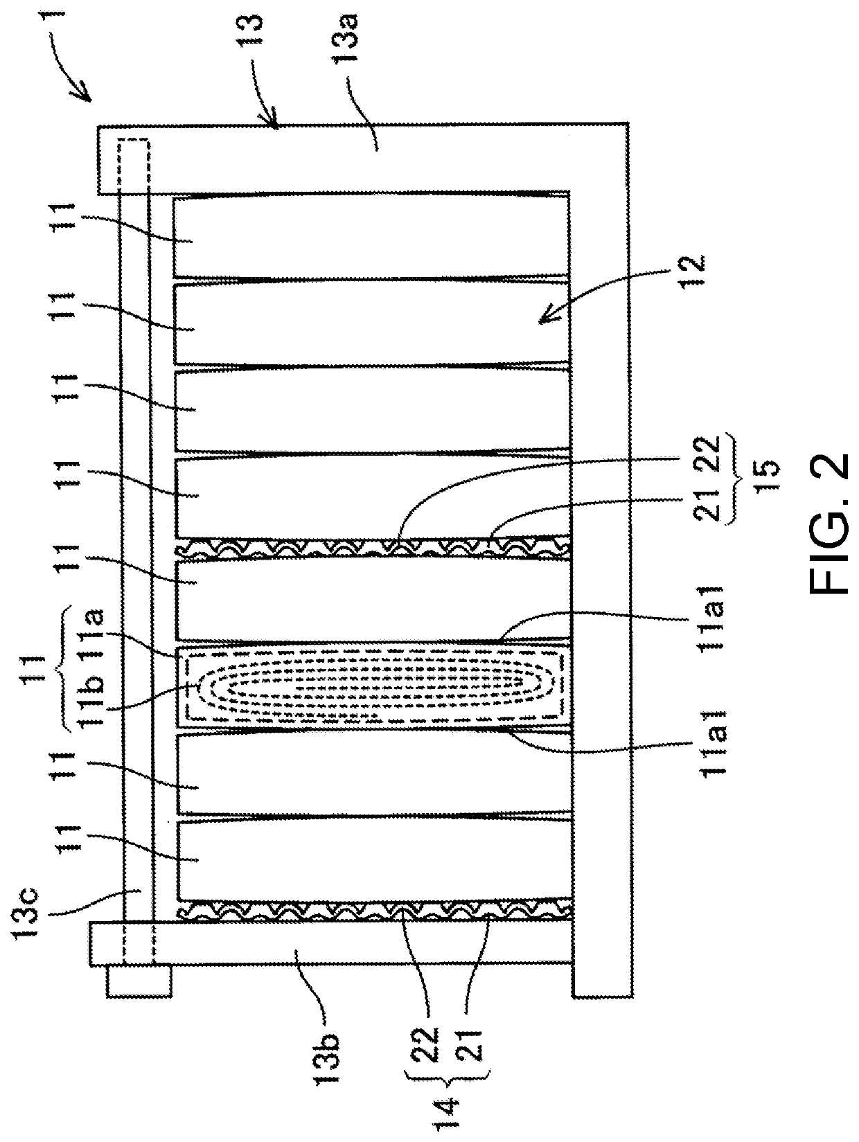 Cushioning sheet and method for manufacturing same