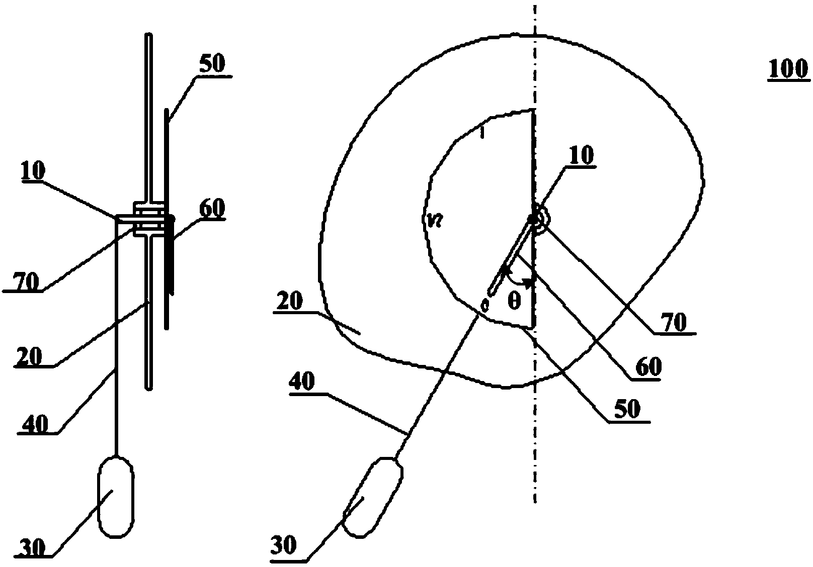 Water tank liquid level detection equipment, water tank liquid level control system and vehicle