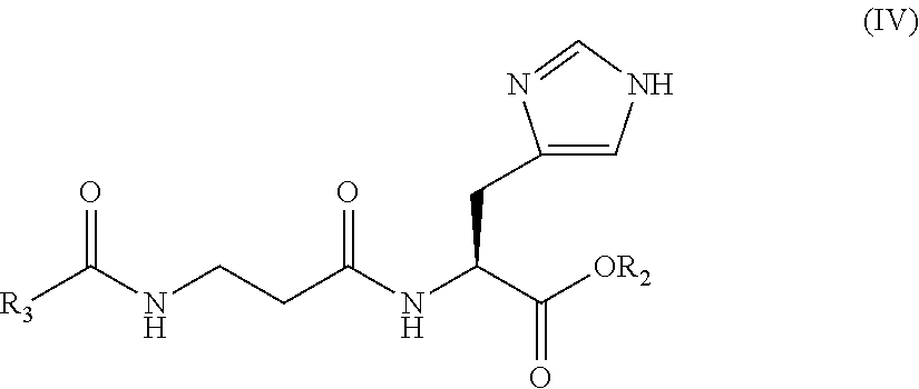 Combined use of a carnosinase inhibitor with l-carnosine or its related substance and a composition containing the same