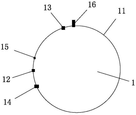 High-pressure gas tank forming device and method for polymer-based carbon fiber composite materials