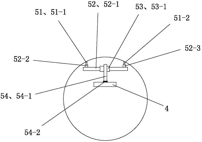 High-pressure gas tank forming device and method for polymer-based carbon fiber composite materials