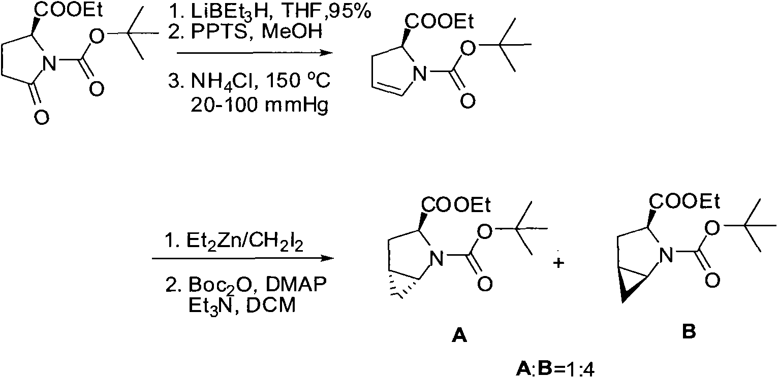 Chiral organic small molecular compound of S-prolinol having cyclopropane structure and synthetic method of chiral organic small molecular compound