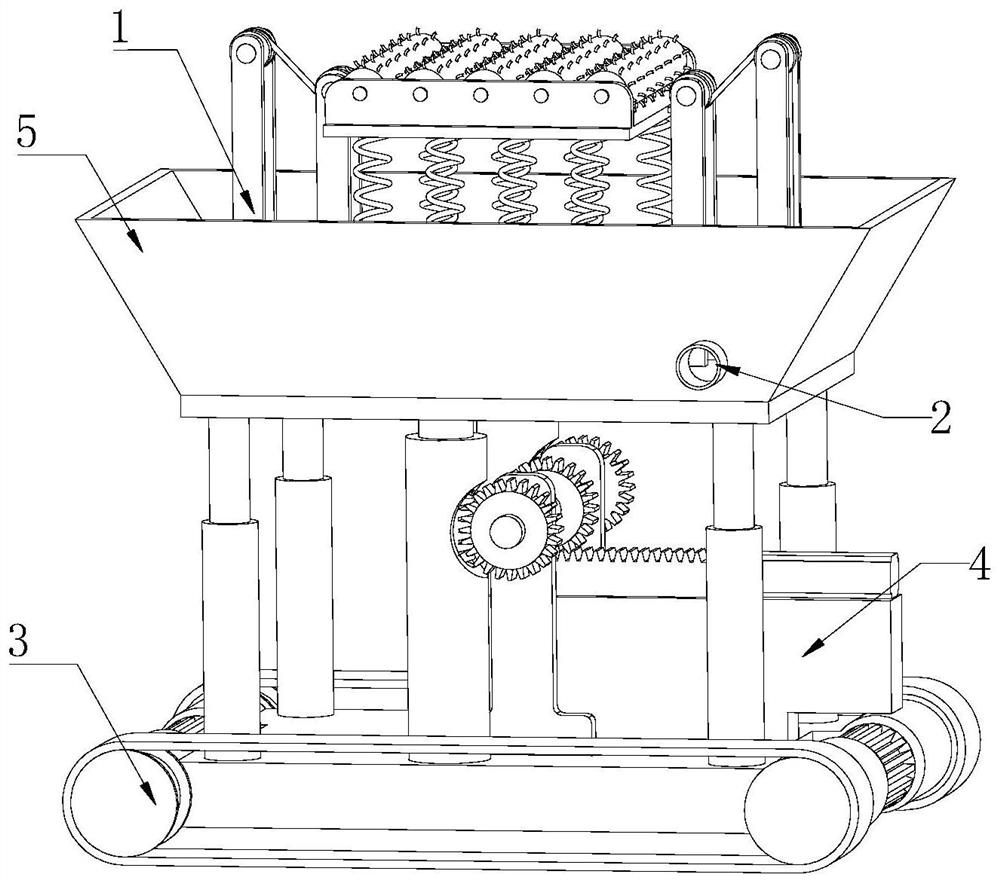 High-rise indoor building environmental sanitation equipment