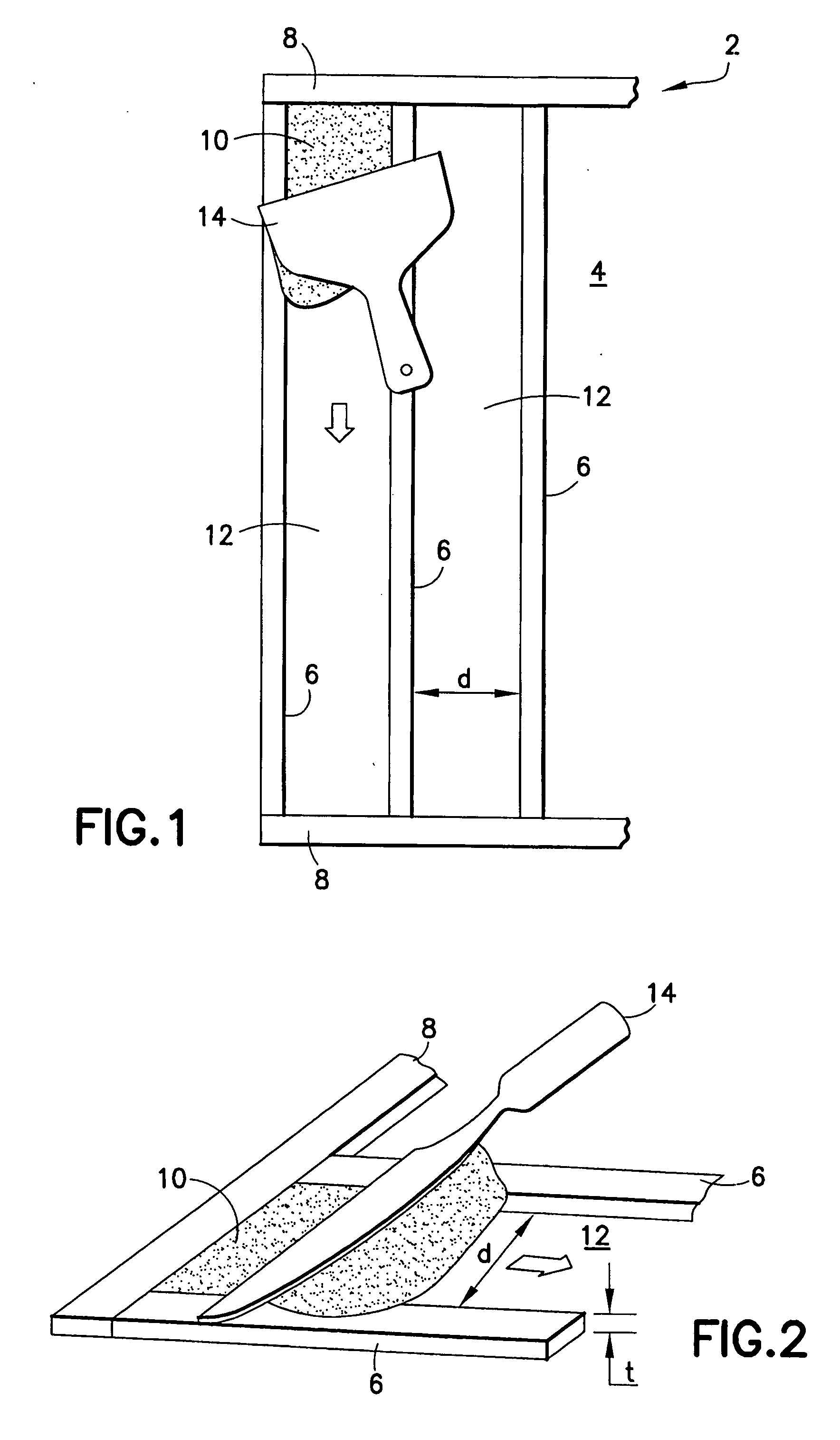 Method and device for applying wall coatings