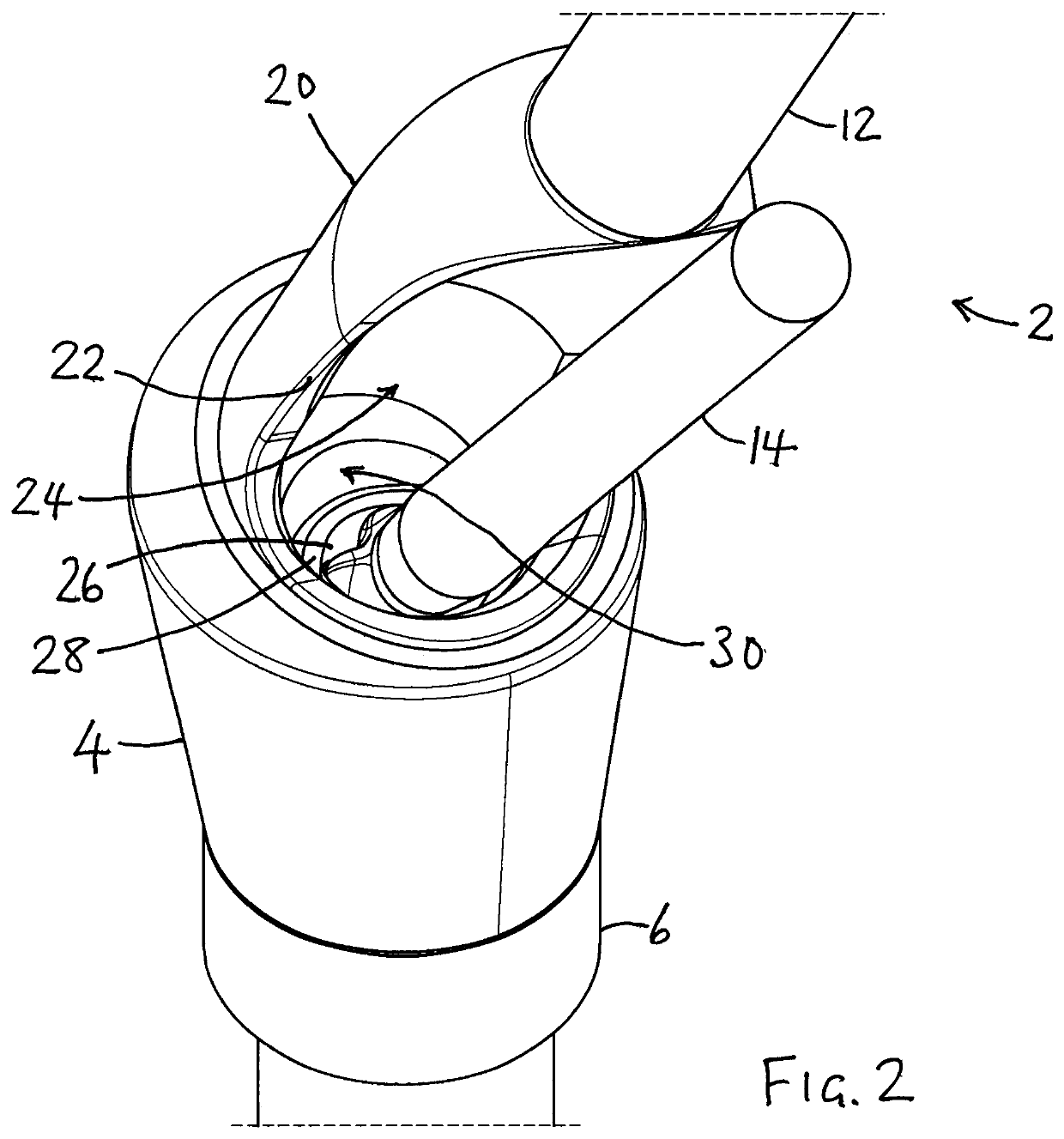 Tool assembly for mounting of a dental prosthesis and method of mounting