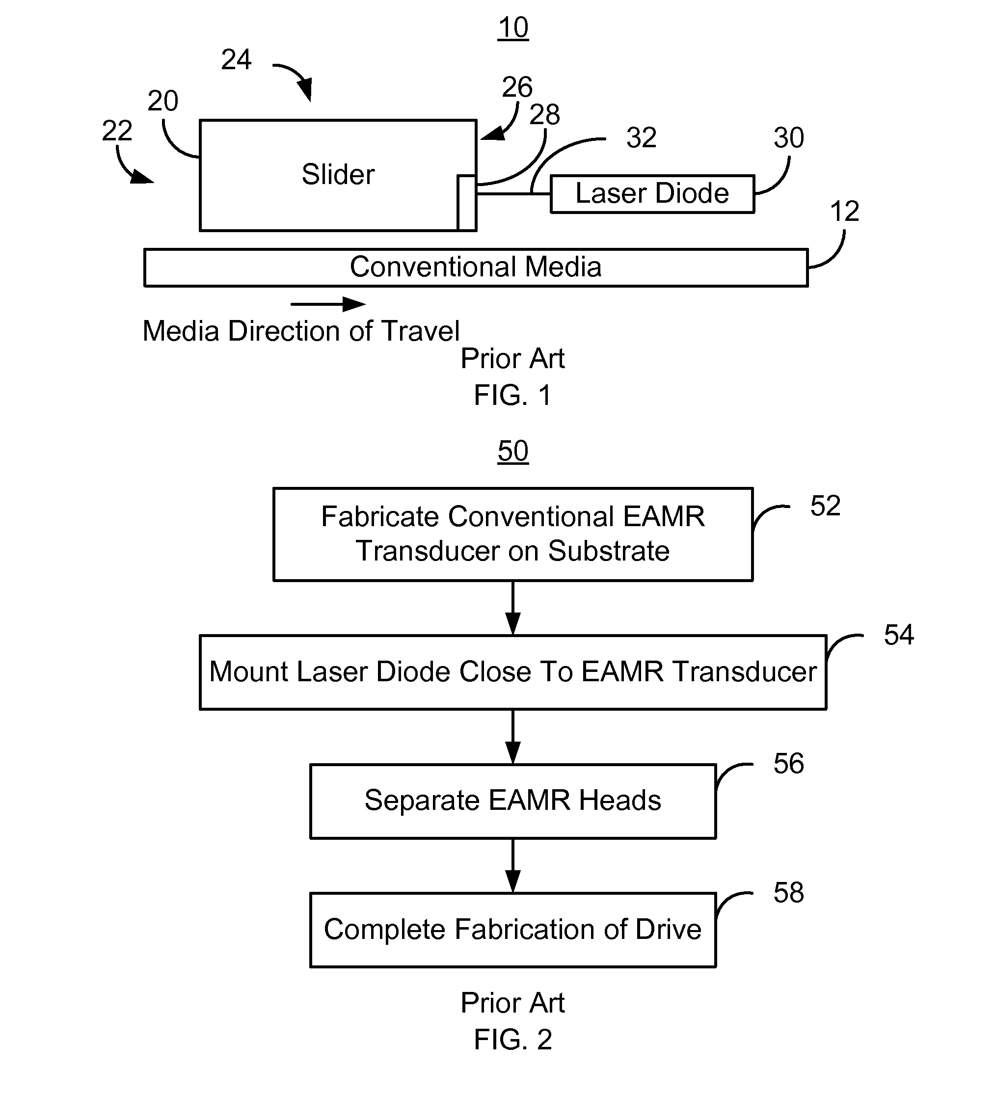 Method and system for providing an energy assisted magnetic recording head in a wafer packaging configuration