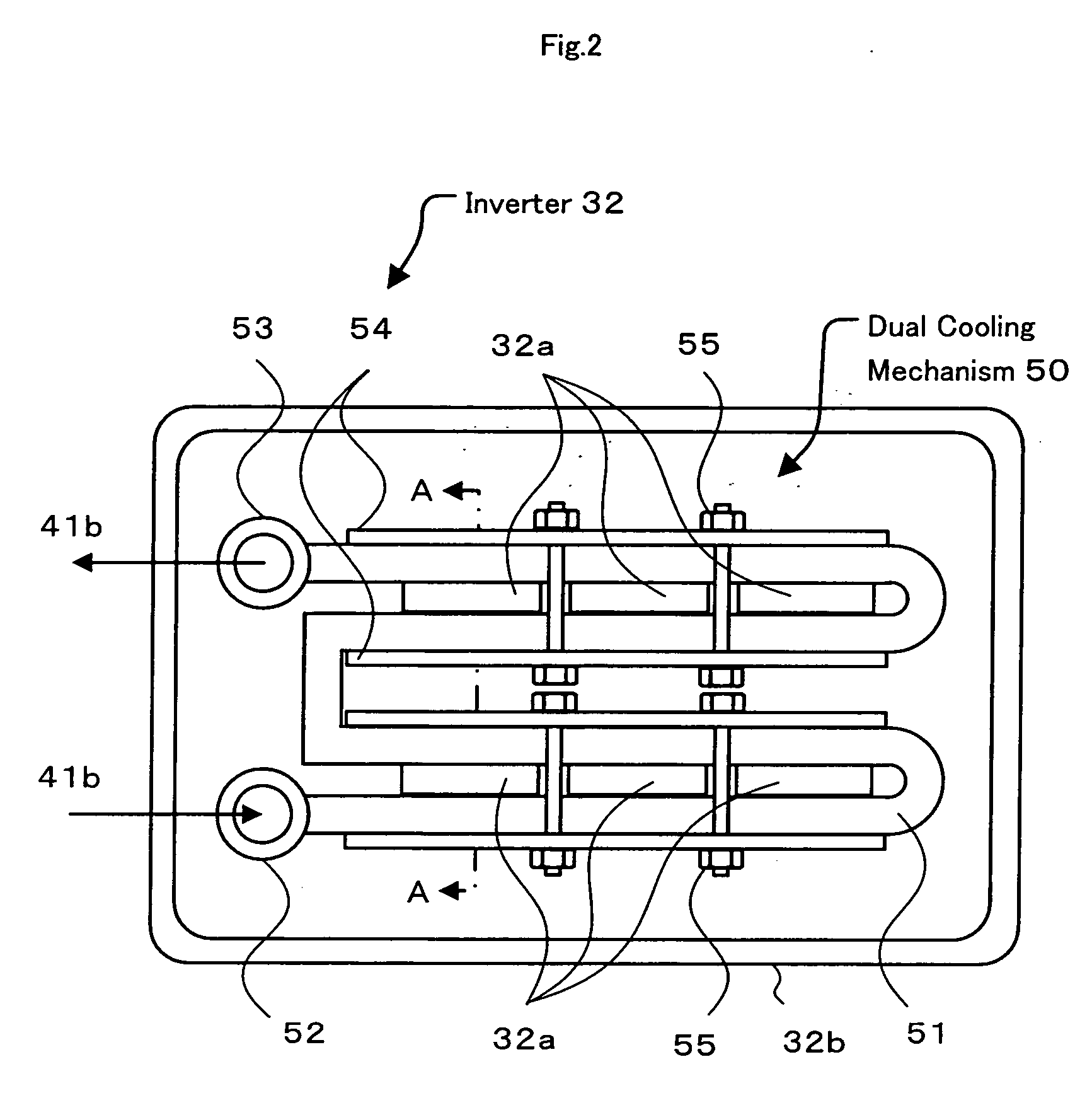 Cooling device for fuel cells and motor vehicle equipped with such cooling device