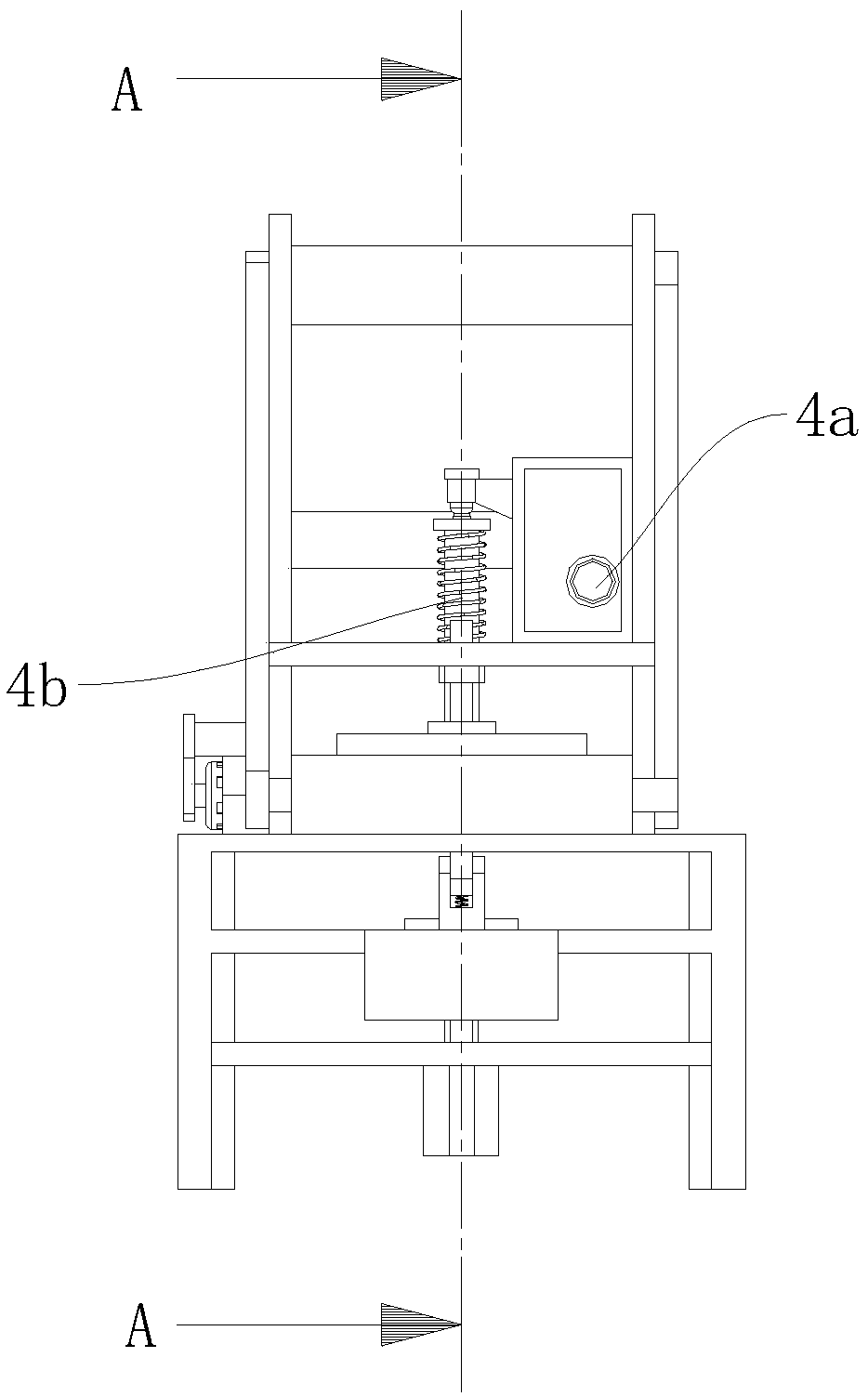 Drying, cutting and stacking integration device for paper cup production