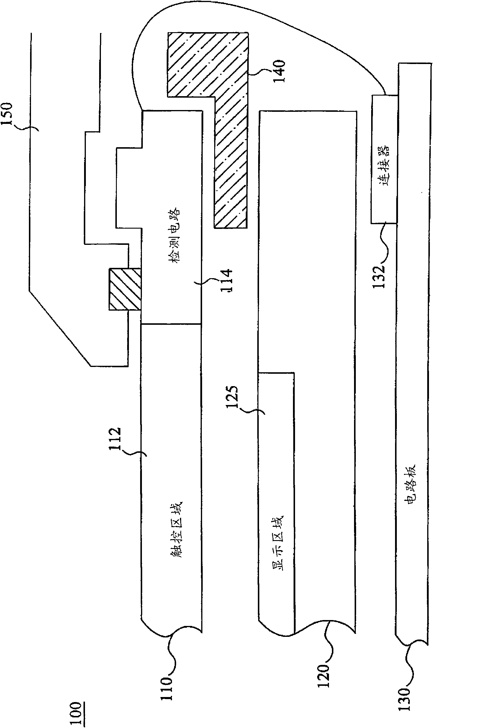 Integrated pixel structure, integrated touch control liquid crystal display device and touch control method thereof