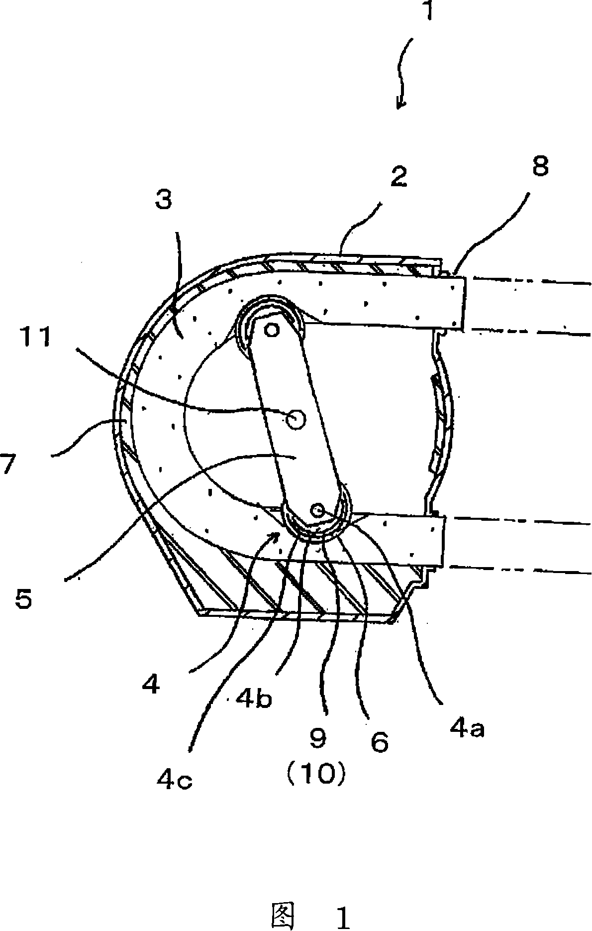 Extrusion type rubber roller for pump