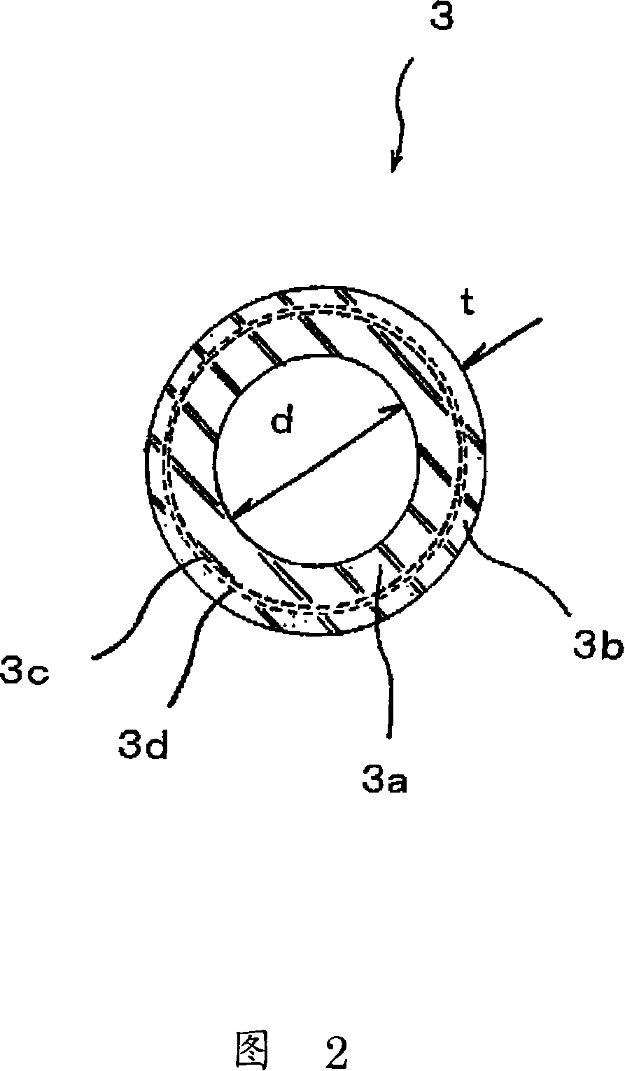 Extrusion type rubber roller for pump