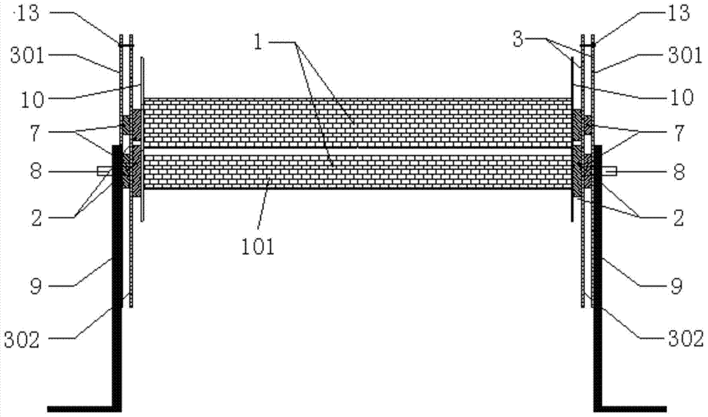 Simulation setup for aerodynamically synchronized separation of combined segment models