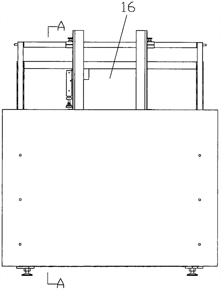 Manufacturing method and production device for production line of corrugated fiberboard cushioning pad