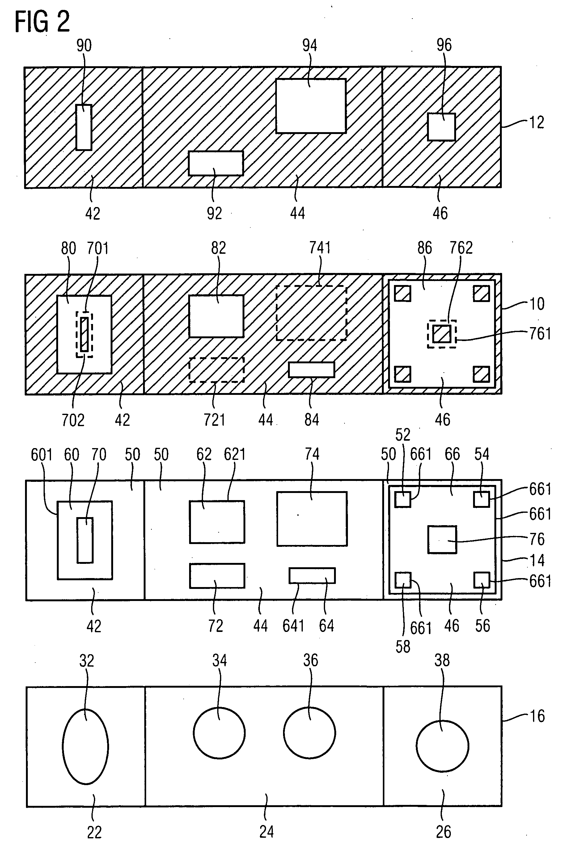 Lithography mask and methods for producing a lithography mask